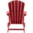 HDPE Folding Adirondack Chair With Cup Holder,Weather-Resistant, Low Maintenance,Supports Up To 400Lbs,,3Pack-2109304936
