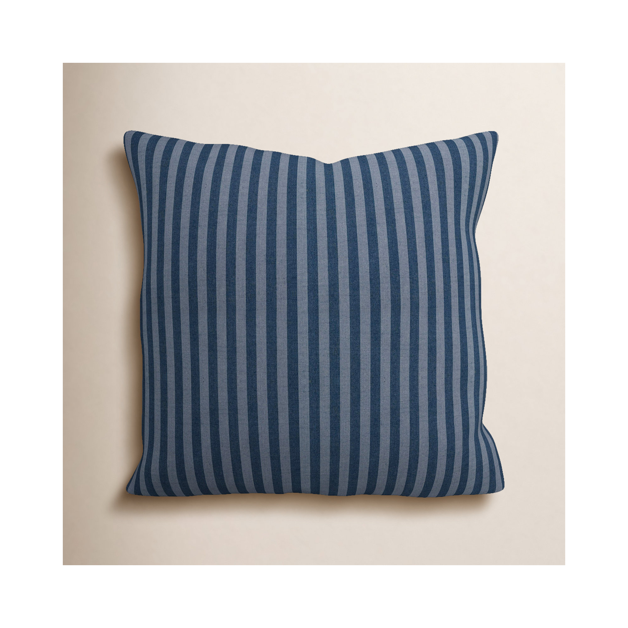 Gabi Indoor/Outdoor Throw Pillow, 16 x 16 x 3, Sail Away Denim