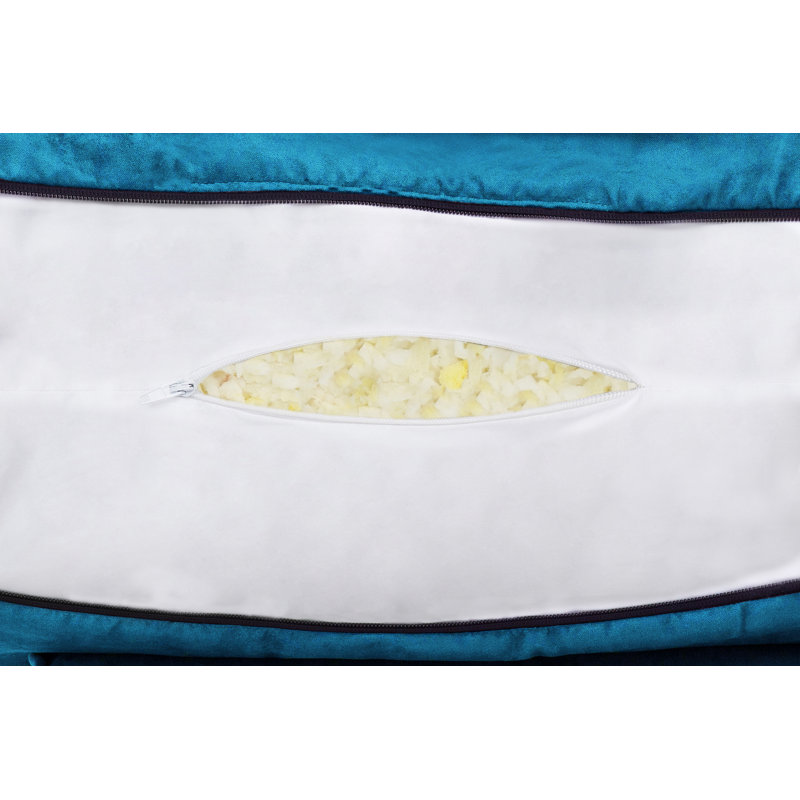 Housse de coussin de dossier edition, Bleu rodéo