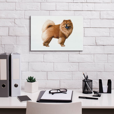Epic Graffiti 'Chow Chow' By Harro Maass, Canvas W " Chow Chow " by Harro Maass