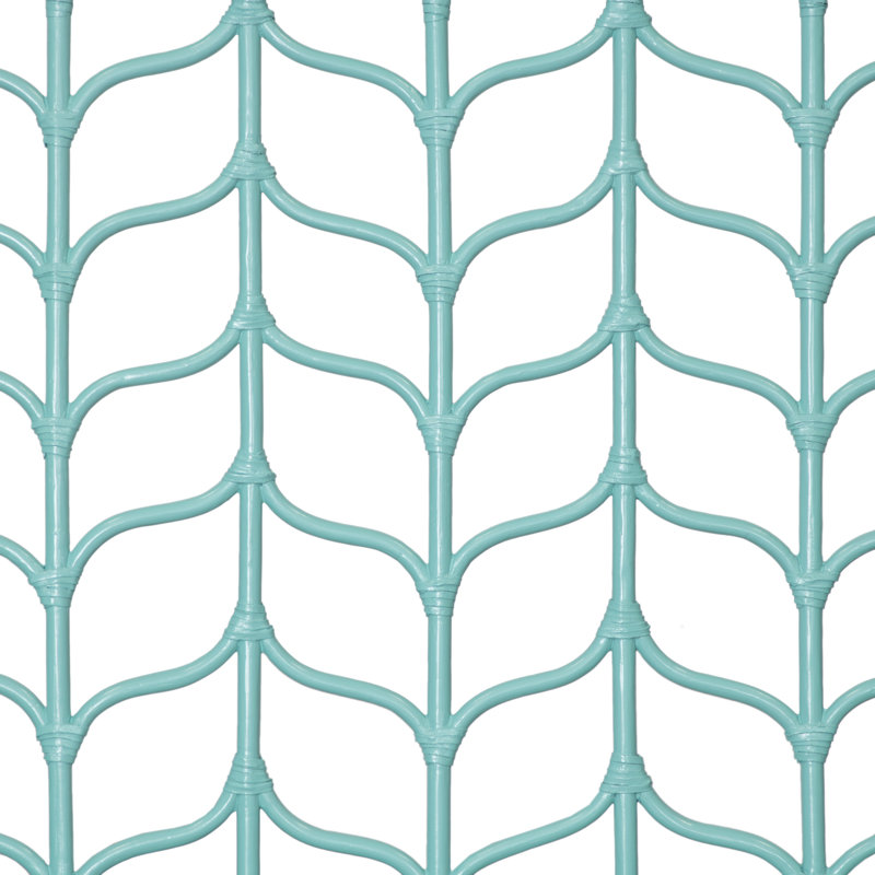 Tête de lit Ivy Collection, Turquoise, Très grand lit