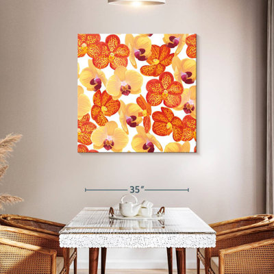 Harnek Bright Orchid Pattern