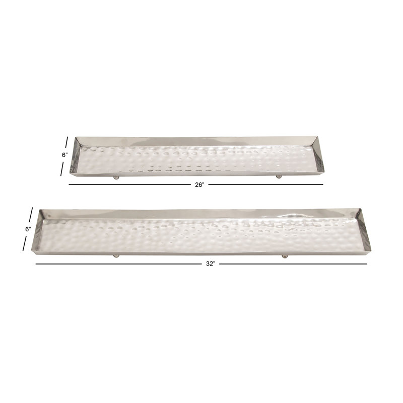 Ensemble de plateaux 2 pièces Alysia