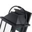 Grande applique murale d'extérieur noire 27 lumières H 27 "-560379372-549989376