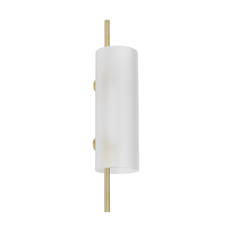 Trace 1 - Light LED Armed Sconce, Hand-Rubbed Antique Brass