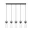 Lustre linéaire à 5 lumières Magruder-1125804501