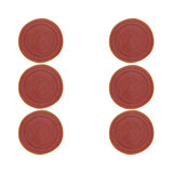 Gemstone Coral Stoneware Bread and Butter Plate