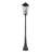 Gannon 5 Light Outdoor Post Mounted Fixture in Black-100157036