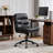Office Chair Task Chair With Wheels And Armrests-129105577