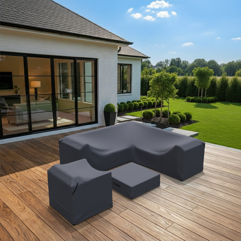 Ensemble de conversation modulaire d'extérieur Maher
