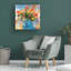Floral Urban Bouquet 9 sur toile-90738469