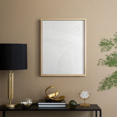 Salt Lakes I Framed Print - Solid Wood