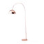 Jaylynn 160cm Copper Arched Floor Lamp