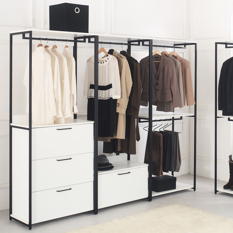Garde-robe en bois Walk In