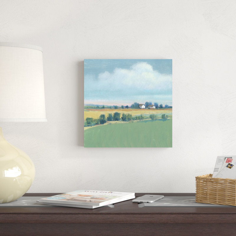 «The Simple Life I» par Timothy O 'Toole - peinture sur toile tendue, H 12 po x l 12 po