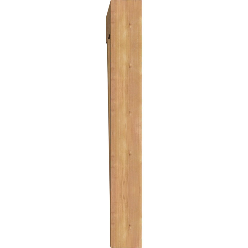 Support l 5 5 po x P 36 po x H 44 po, cèdre rouge occidental, Cèdre rouge de l'Ouest lisse, L 5 1/2 po x P 36 po x H 44 po