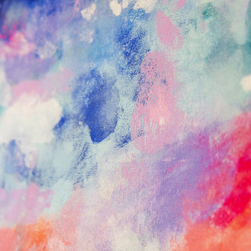 One-of-a-Kind Original 'Waking up in the sky' by Samerra Painting
