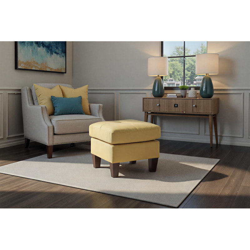 Repose-pieds Swansea, Beige