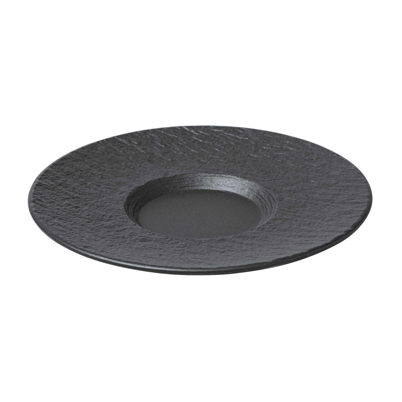 Villeroy & Boch Manufacture Coffee 6.25" Saucer, Black