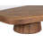 Ekta Solid Acacia Wood Coffee Table, Brown