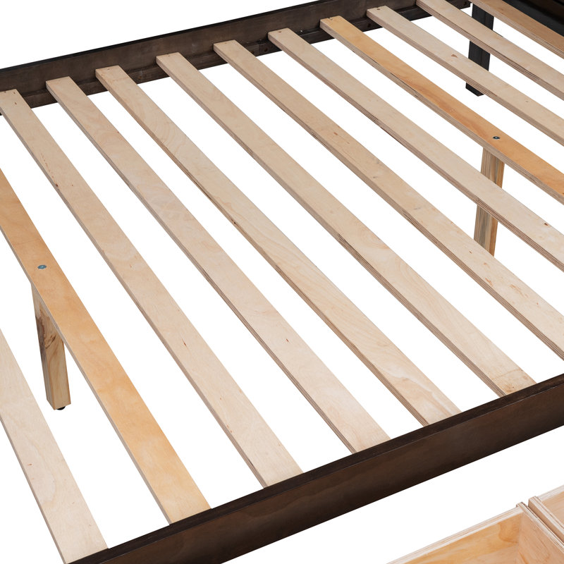 Over  Bunk Bed With Shelfsstorage Staircase And  Drawers