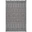 Tapis blanc 5 x 7 Loom & Collection - Velours doux, teint, pour le salon, la salle à manger, la chambre à coucher, l'entrée, la chambre de bébé, le dortoir, le bureau, la cuisine sans perte de poids, confortable sous les pieds dans plusieurs pièces