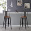 Faycelles Counter Stool with Metal Frame