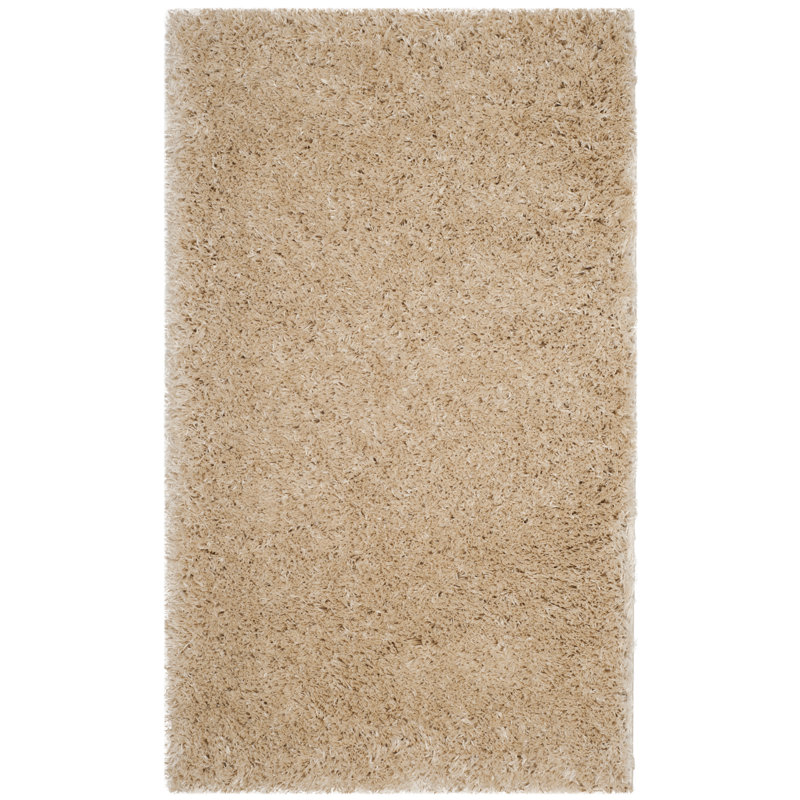 Tapis beige clair Hermina, Rectangle 2 pi 3 po x 4 pi