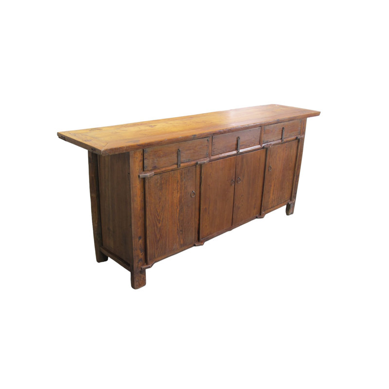 19th Century Rustic Elm Buffet