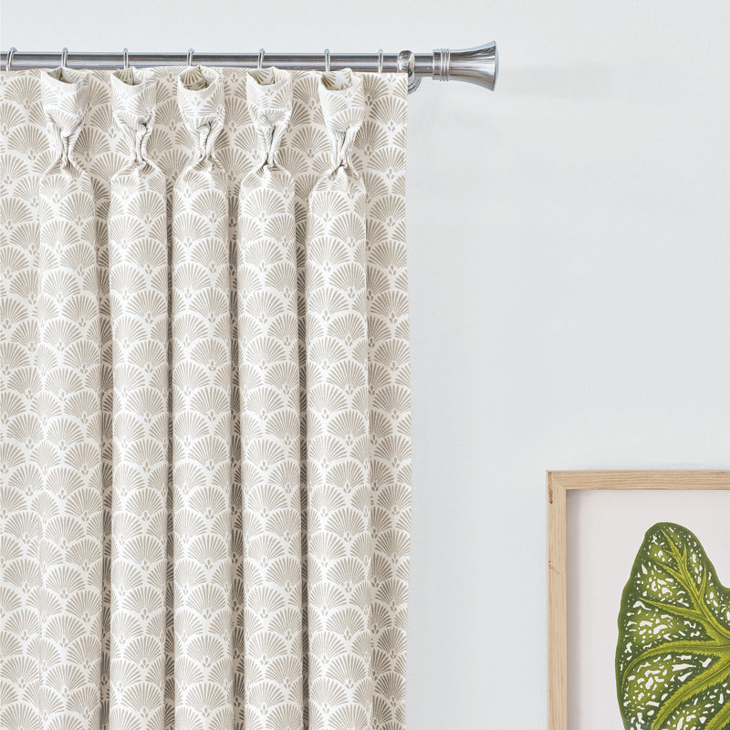 Casa Guava Room Darkening Curtain Panel, 20" W x 108" L