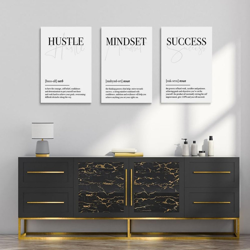 3 Piece Wrapped Canvas Print
