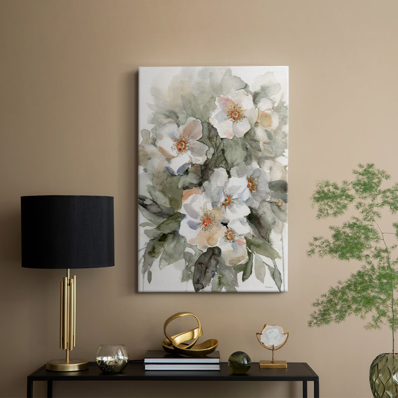 Grès floral - galerie sur mesure, H 48 po x l 32 po