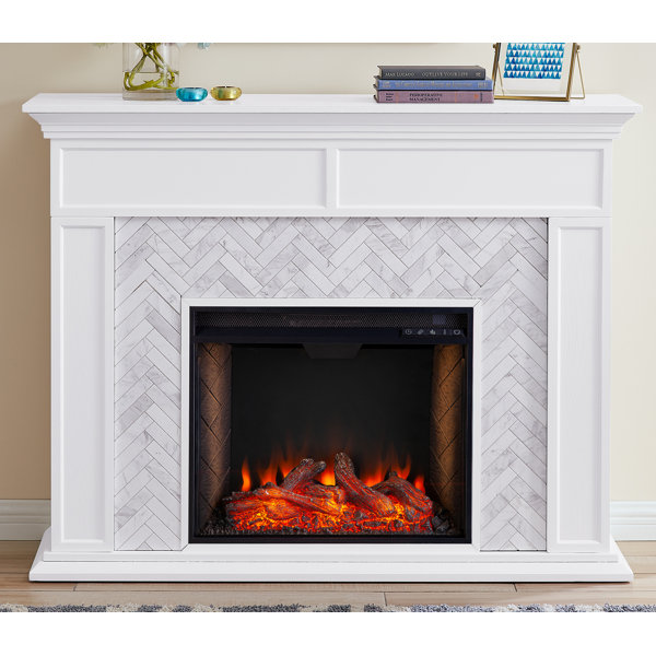 Darby Home Co Hilmar 50'' W Electric Fireplace u0026 Reviews - Wayfair Canada