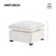 26*26" Ottoman Module For Modular Sectional Sofa,Wide Seat,Chenille, (Only One Ottoman )-2011827009