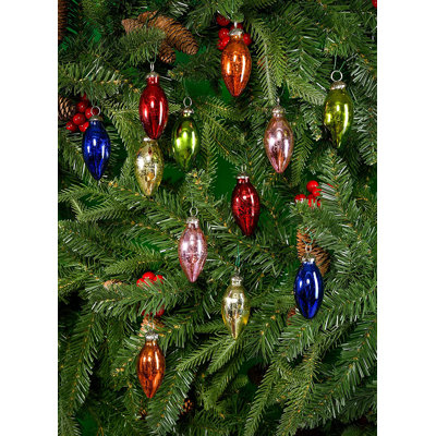 1.25'' Glass Finial Ornament