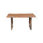 Ensemble de salle à manger en bois massif 6 chaises et table Eslinger