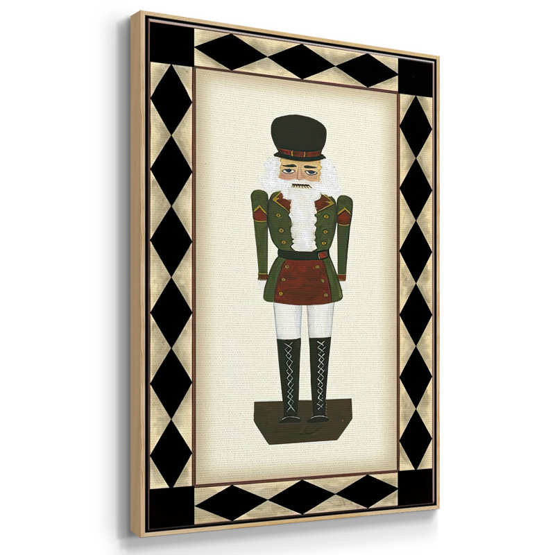 " Nutcracker II ", 25" H x 17" W x 1.5" D, Natural