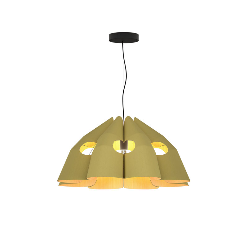  Luminaire suspendu 1 lumière Empire, Vert pâle