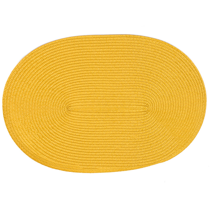 Falito Oval Placemat, Yellow