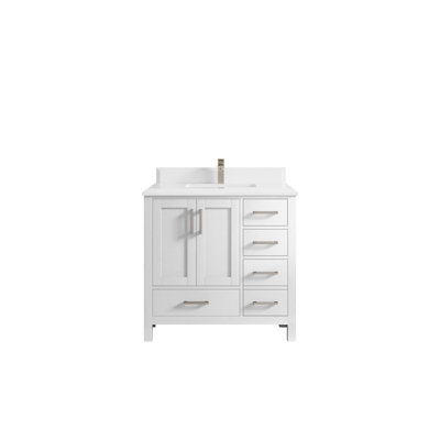 Ensemble de meuble-lavabo simple 36 po Malibu