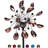 Nashell Metal Plants & Flowers Garden Stake