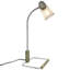 Lampe de table verte 18,9 "avec USB et prise de courant