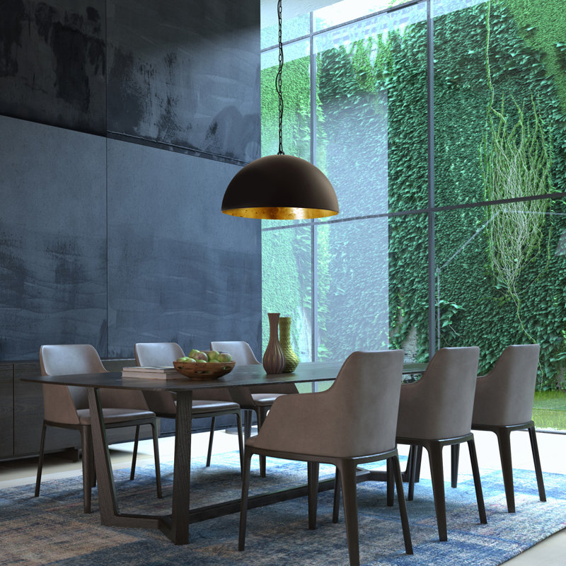 Jagoda 1 - Light Black Dome Pendant