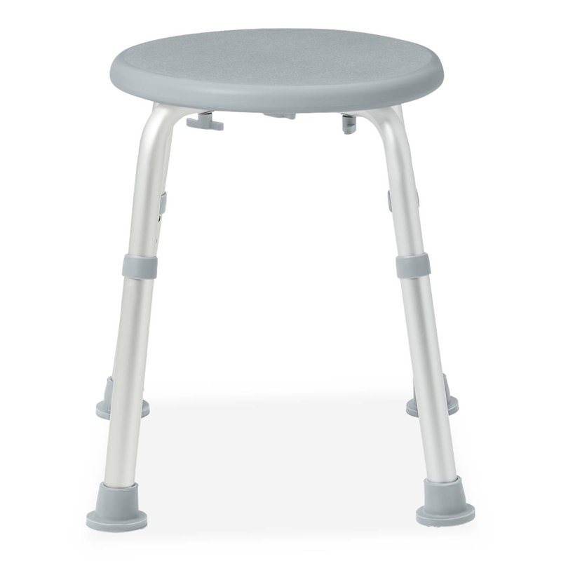 Bath Stool, Gray