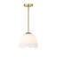 Luminaire suspendu en forme de cloche à 1 lumière Ahlke