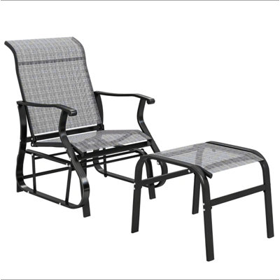 Fauteuil coulissant à haut dossier, fauteuil d'extérieur