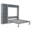 Lit escamotable mural avec tablettes Murphy-1545040297-1545040294