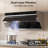 Range Hood 900CFM, 4-Speed SmartIs Wall Mount Range Hood with Touch Sensor, Dual LED Lights, Baffle Filters Ducted-122413176