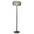 Netania Nickel Floor Lamp