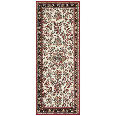 Zabul Tufted Red/Beige/Pink Rug